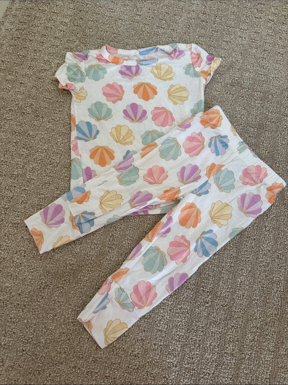 Posh Peanut Clamilla Short Sleeve Pajamas